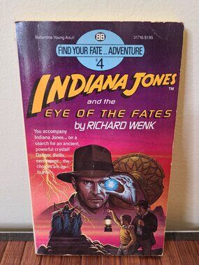 Find Your Fate #4 Indiana Jones and the Eye Of The Fates R. Wenk1984